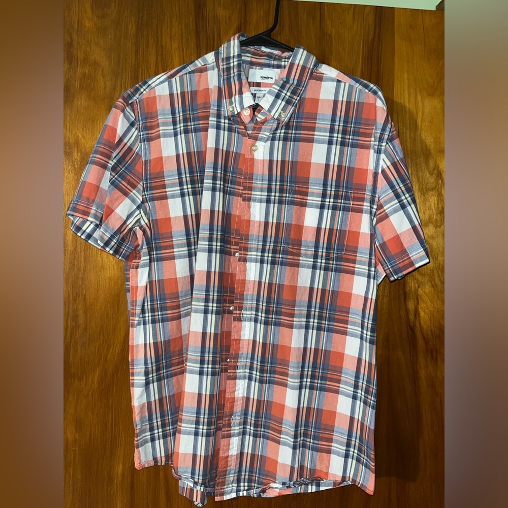 Men’s Sonoma Modern Fit button up shirt